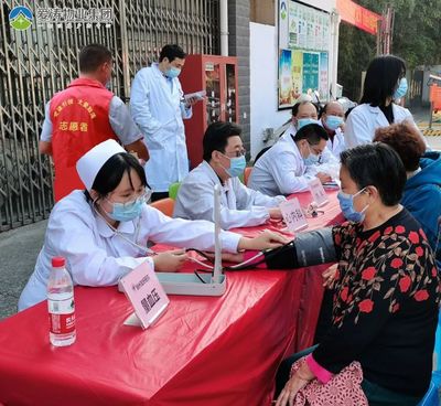 金橋石油苑 為業主辦實事，健康義診暖人心